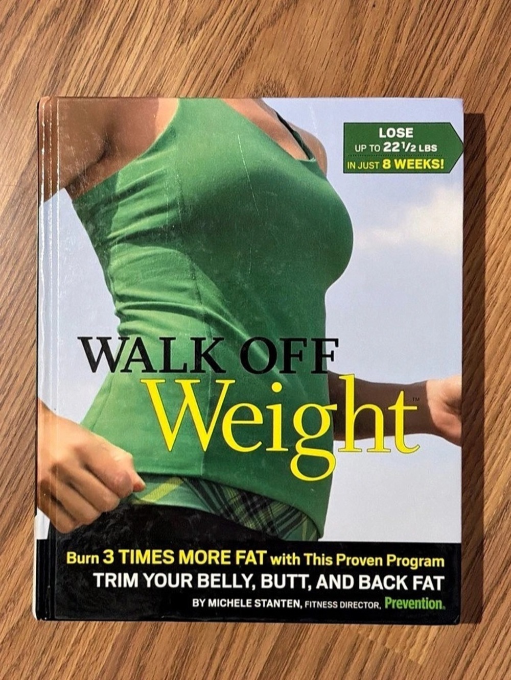 Prevention Walk Off Weight Fitness Book Green Hardcover